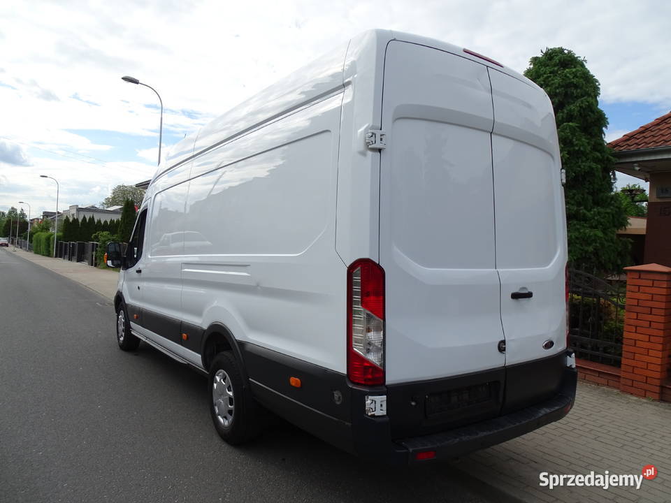 Ford Transit 130 koni MAXI JUMBO L4 H2 full Rok produkcji 2019 wielkopolskie Poznań