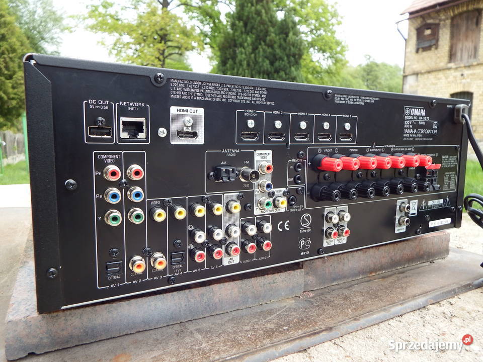 Amplituner AV kina domowego Yamaha RXV673 super Amplitunery Bolesławiec