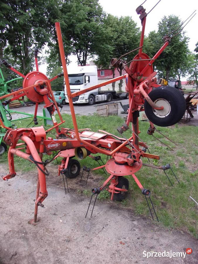Przetrząsacz pokosów 4 wirnikowy Kuhn GF5001MH Opoczno