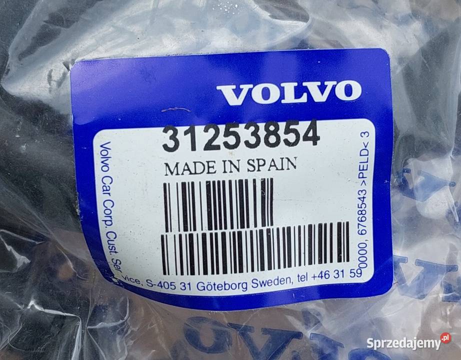 WĄŻ PRZEWÓD SPRYSKIWACZA LAMP VOLVO C30 31253854 Pozostałe