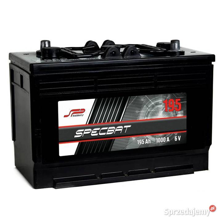 Akumulator AGRO SPECBAT 6V 195Ah1000A DOWÓZ W Rzeszów