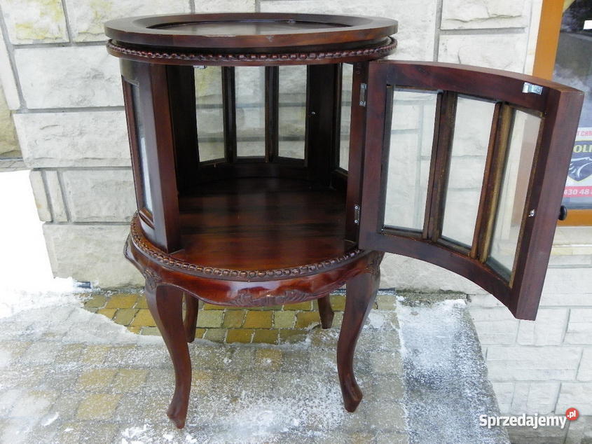 PRZEŚLICZNY BAREK OKRĄGŁY STYL LUDWIKOWSKI Meble małopolskie Kraków