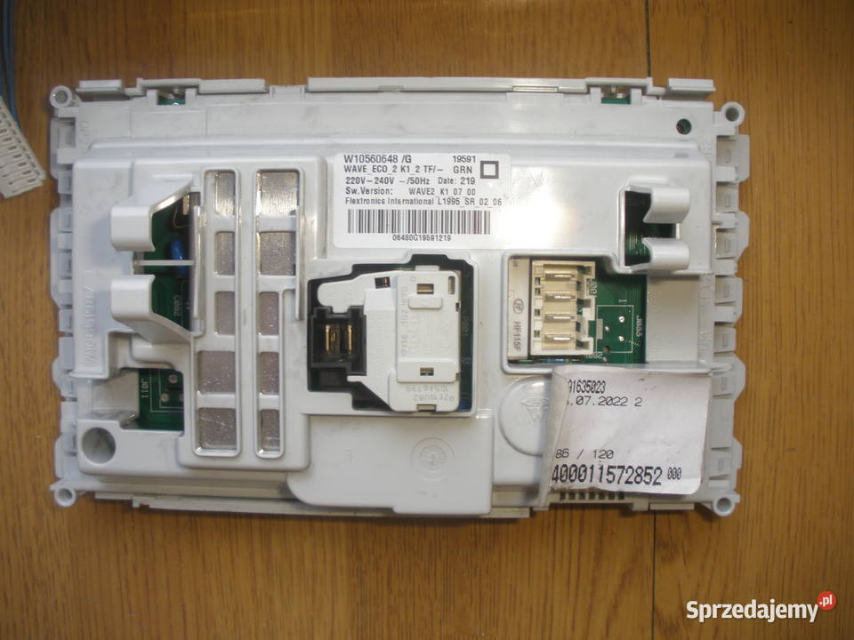 Programator Whirlpool ETDLR7220L N modul pralka mazowieckie Warszawa