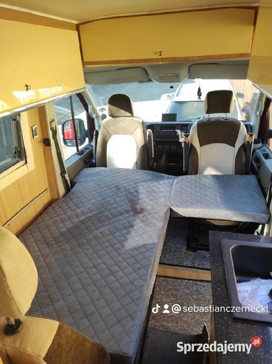 VW Crafter Kamper 2018 12V230 Fotowoltaika WC Nowy Sącz