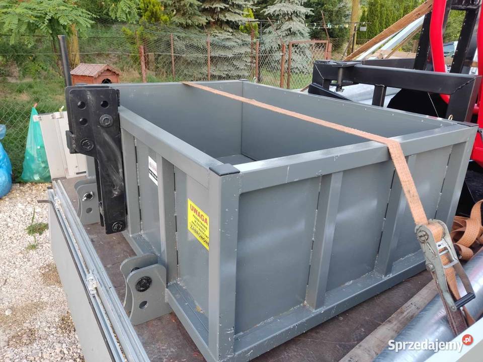 Skrzynia transportowa na tuz mocna nowa jakość nieuszkodzony