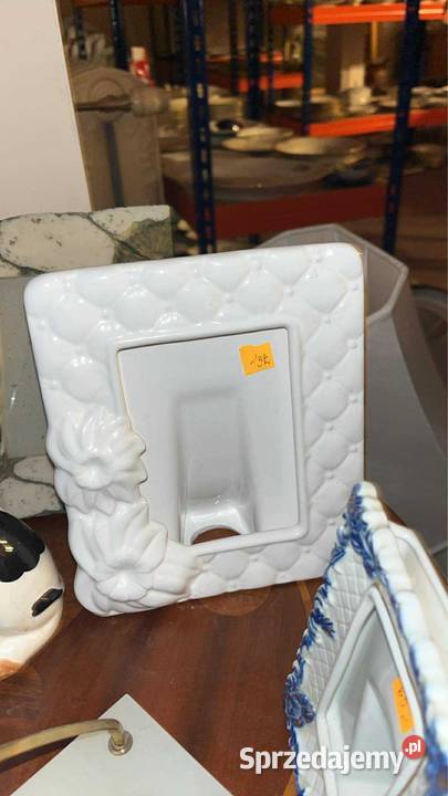 Ramka na zdjęcia Biała porcelana Gdańsk