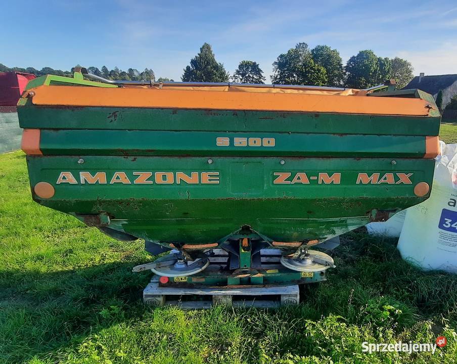 Rozsiewacz do nawozu AMAZONE ZAM 1500 2500 2700 Jastrowie
