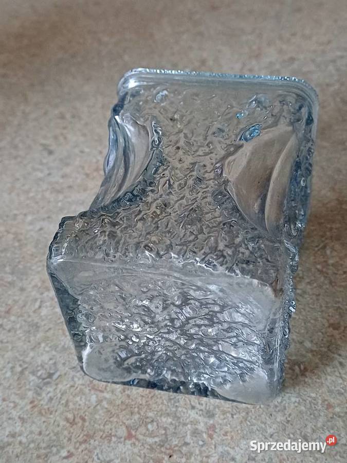 vintage wazoniki Oberglas Porcelana i szkło