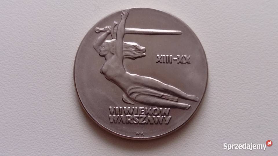 Moneta 10 1965 r Nike mennicza Super stan Mosina