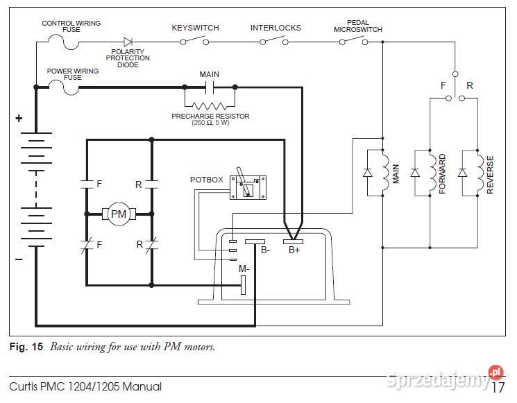 ORYGINALNY CURTIS 1204M6301 48V72V 325A Gorzów Wielkopolski