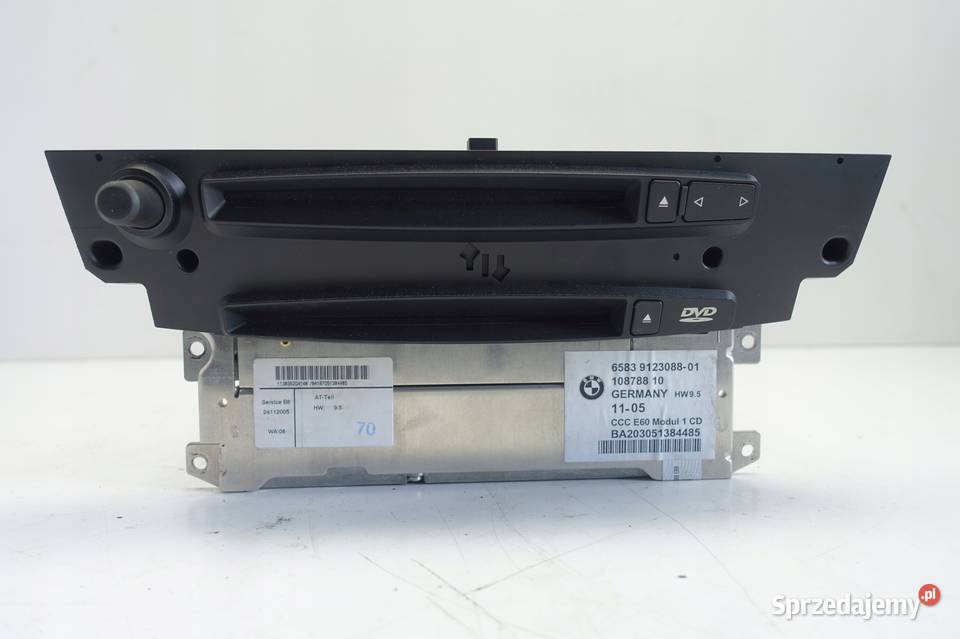 BMW E60 M5 50 V10 RADIOODTWARZACZ radio Rudka