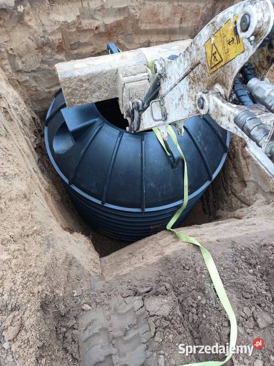 Deszczówka łapacz deszczu odwodnienie drenaż Kalisz