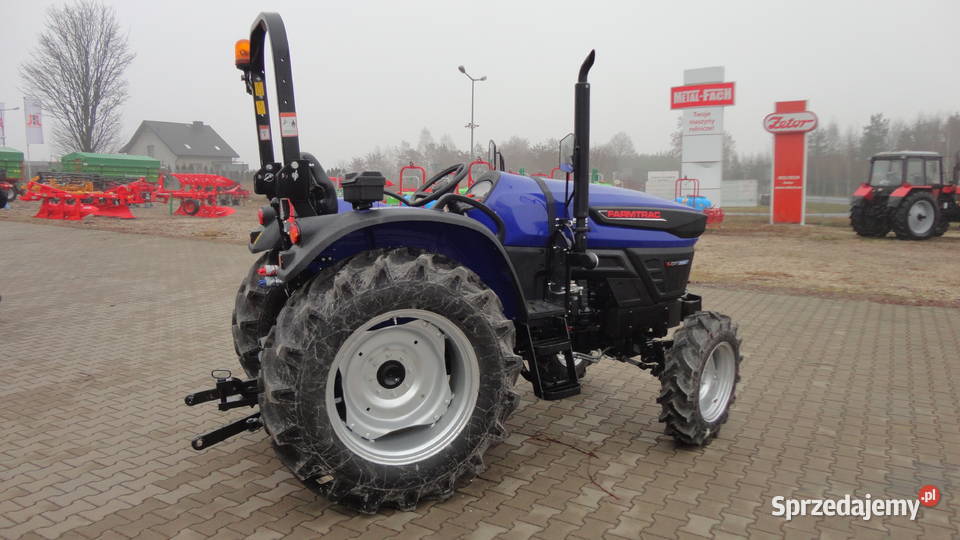 Ciągnik Farmtrac 6050E V NETS 4x4 50 Farmtrak Zaczep dolny Łódź