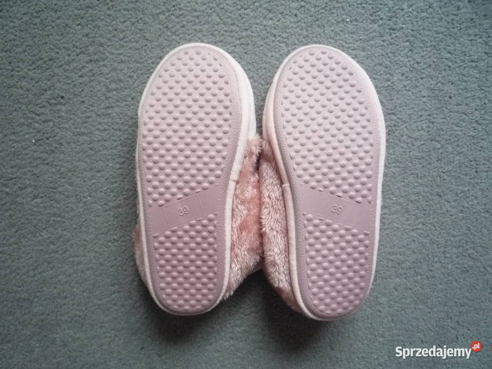Cleve Kapcie damskie r 39 Różowe Ciepłe Lekkie Szczecin sprzedam