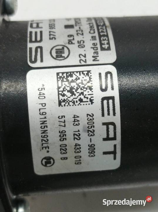 MECHANIZM WYCIERACZEK PRZÓD UK 577955113A Skoda
