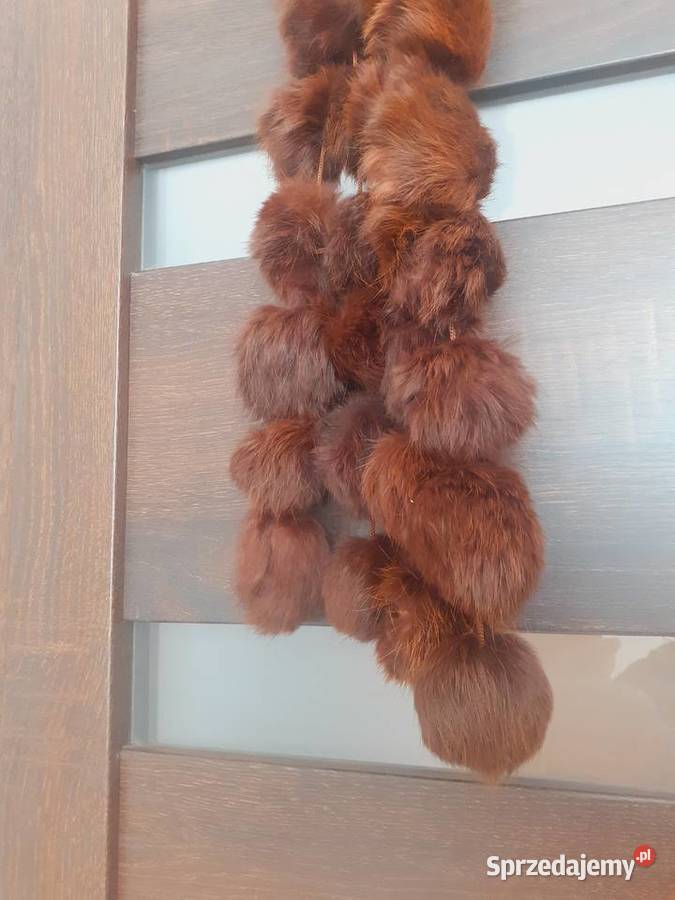 szalik z futerkiem naturalnym liska Gdańsk