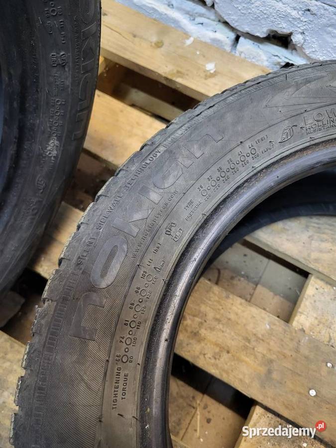 Opony zimowe nokian 20555 16 wr d4 okazja tanio 16cale Pułtusk