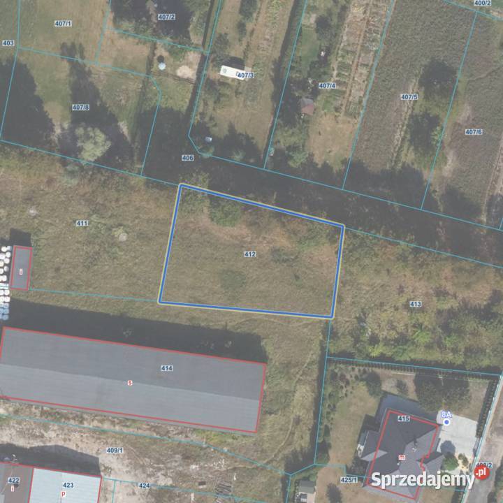 Magazyn i grunty niezabudowane Łochocin