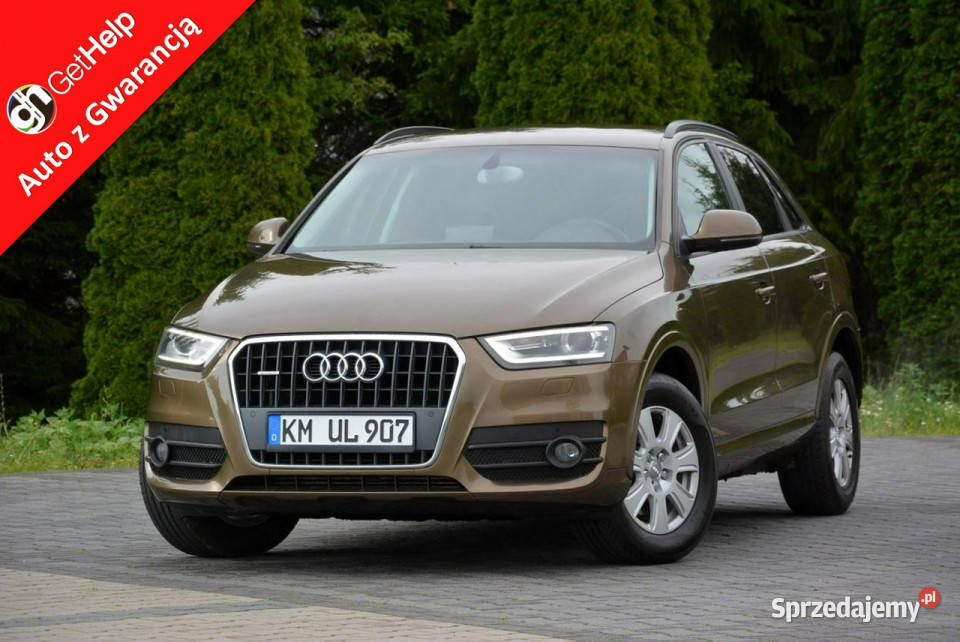 Audi Q3 Quattro Bixenon Led Skóry Navi Alcantara przyciemniane szyby mazowieckie Ostrów Mazowiecka