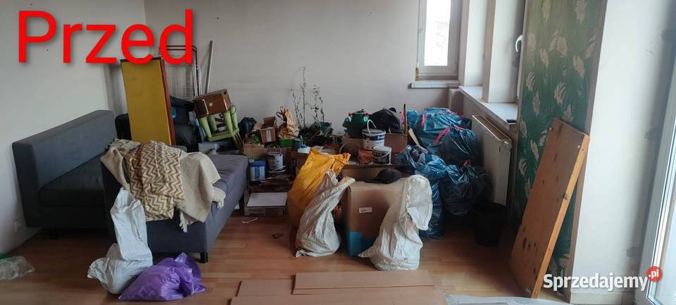 OPRÓŻNIANIE MIESZKAŃ PIWNIC GARAŻY Wywóz Mebli śląskie