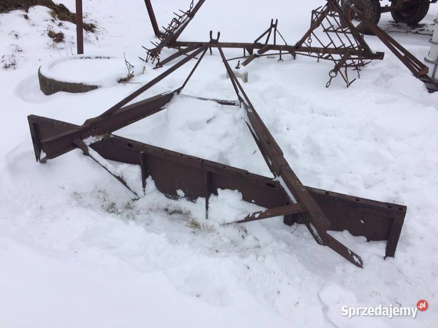 Pług do śniegu 27 m podlaskie Nowe Chlebiotki