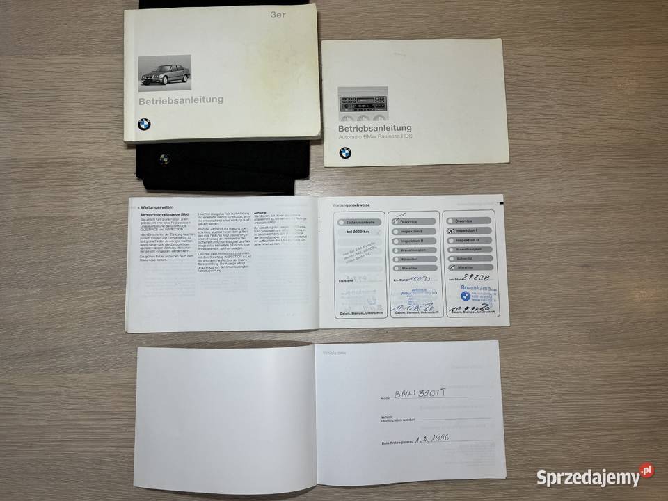 BMW 320i 24V 150 TURING stan kolekcjonerski 189000km Seria 3 Chwaszczyno