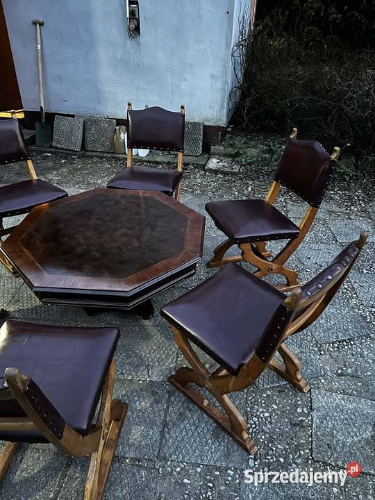 Stolik 6 krzeseł Turek