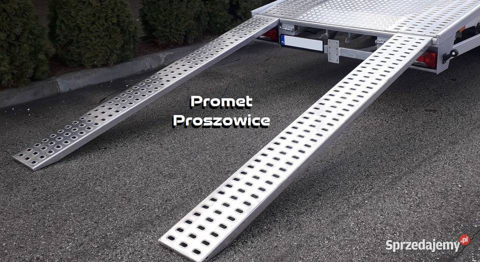 Najazdy 2m 25m 3m Aluminiowe 2T Trapy 2 Laweta Kraków sprzedam