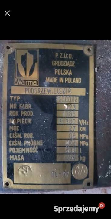 Zbiornik 500l na bojlerkompresor itp