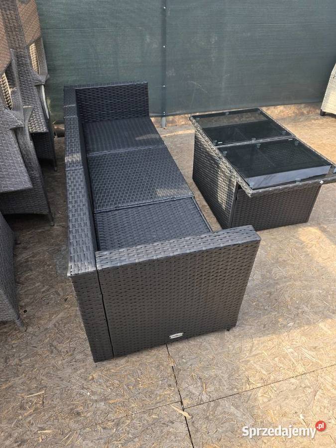 Mebli ogrodowe sofa 3osobowa stolik technorattan Wschowa