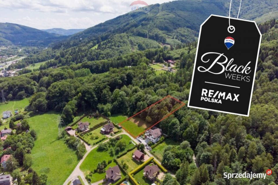 BLACK WEEKS Najwyższa działka pod Czantorią śląskie Ustroń sprzedam