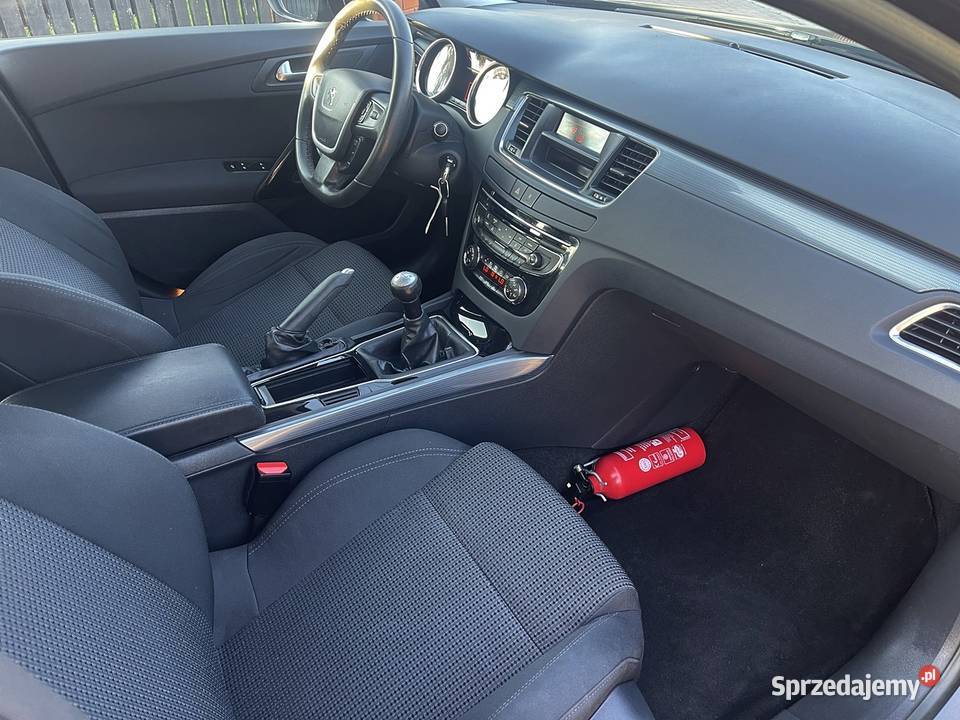 Peugeot 508 16 HDI 115 2011 r Serwis Opłatach mazowieckie