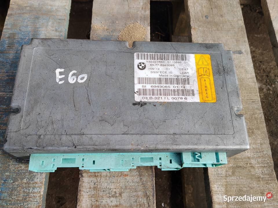 BMW e60 E61 Moduł Gateway 6943085 Wyposażenie elektryczne Żukowo