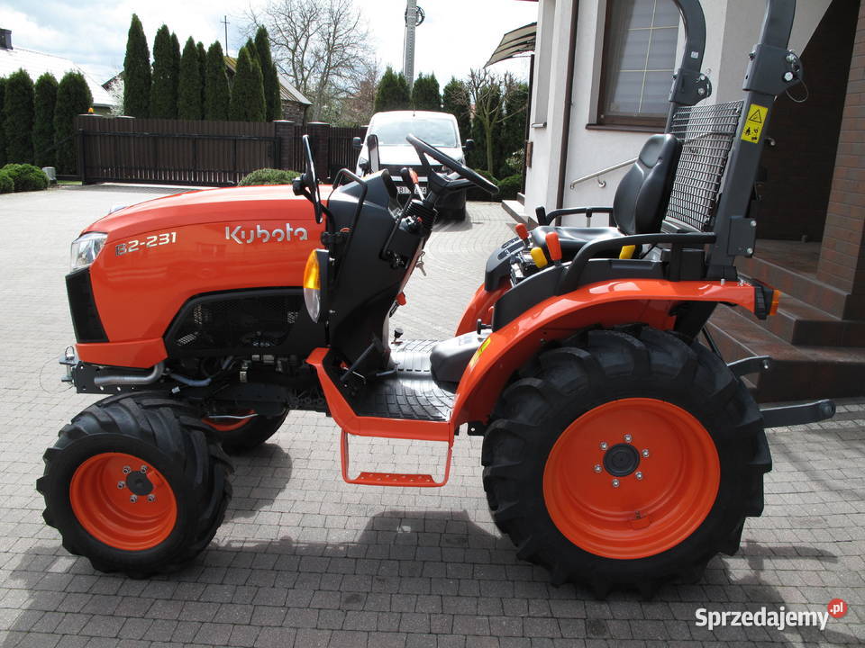 Mini Traktorek Kubota B2231 4X4 23 Ogrodniczy Kubota Międzyrzec Podlaski