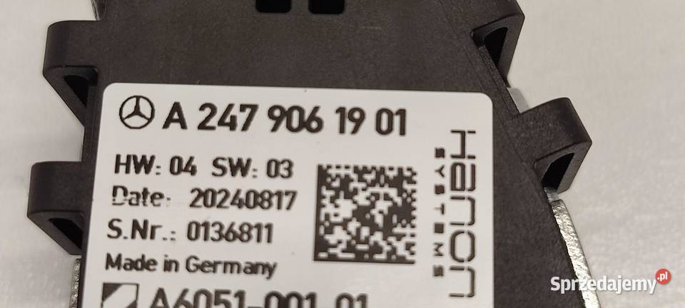 MERCEDES W247 REZYSTOR DMUCHAWY A2479061901 osobowe Rezystory dmuchaw