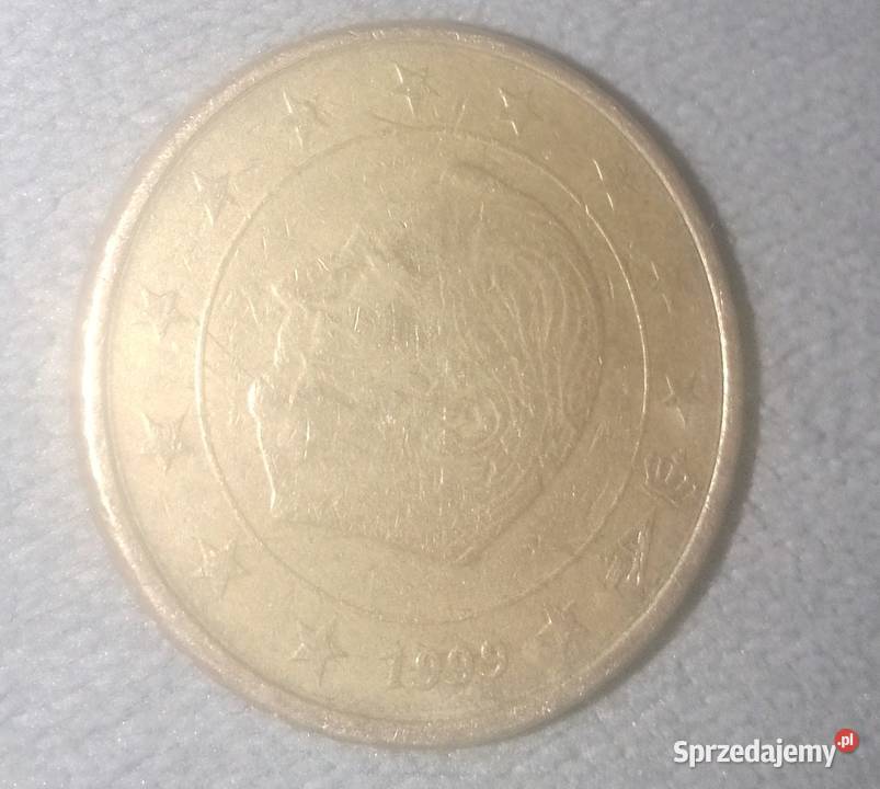 50 euro cent Belgia 1999 Kobierzyce