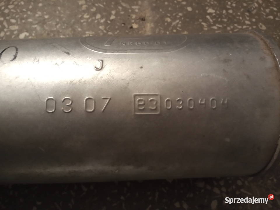 Tłumik końcowy POLMO 0307 numer OEM 18 12 1 176 Białystok