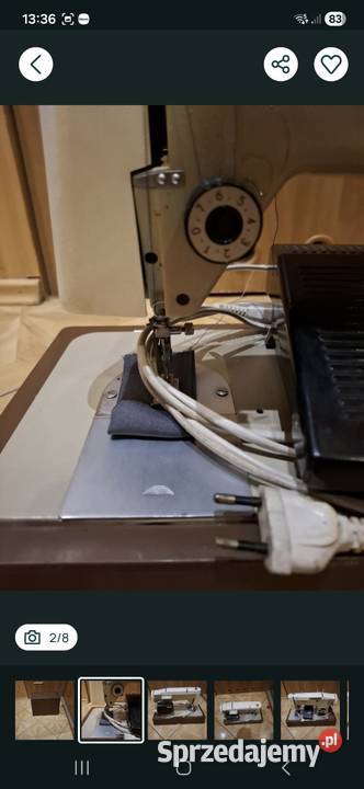 Maszyna do szycia PREDOM 451 śląskie Dąbrowa Górnicza sprzedam