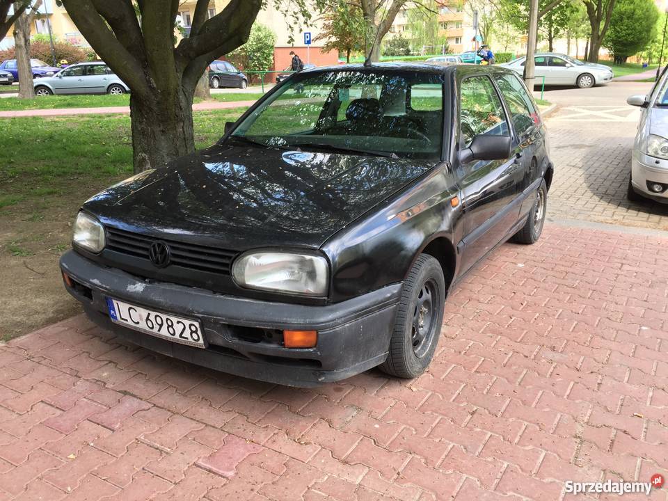 Volkswagen Golf 3 III 19D kod silnika 1Y nie TDI Rok produkcji 1996