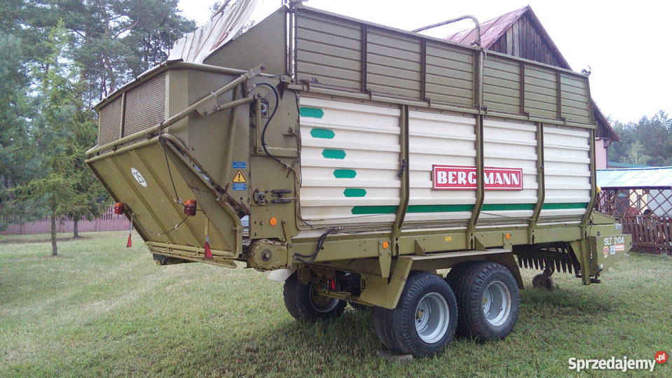 Przyczepa samozbierająca Bergmann SLT 2104 8 TON Łyse