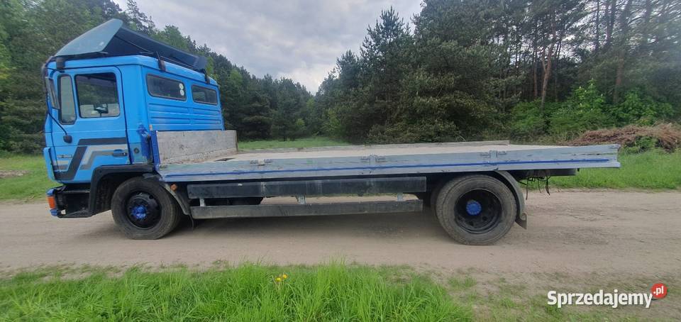 MAN 12262 Blokada mostu Zarzecze