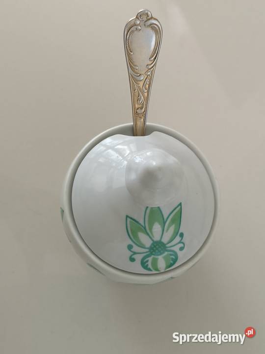 Cukiernica fajans Włocławek PRL vintage Porcelana i szkło kujawsko-pomorskie Toruń sprzedam