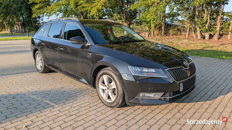 Skoda Superb 20 TDI Ambition DSG welurowa tapicerka Ożarów Mazowiecki