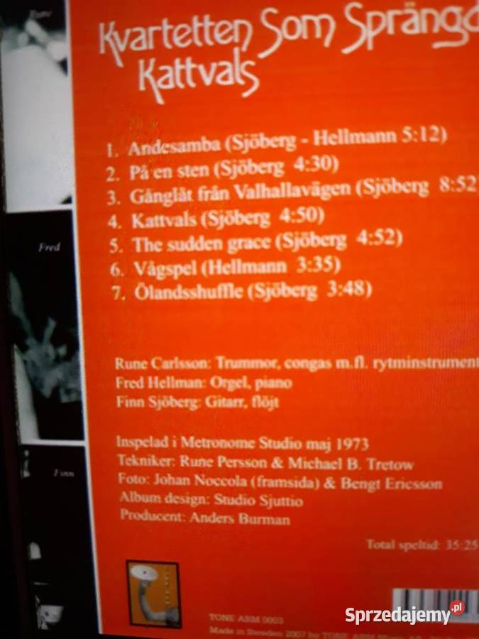 Archiwum szwedzkiego Prog Rocka KVARTETTEN