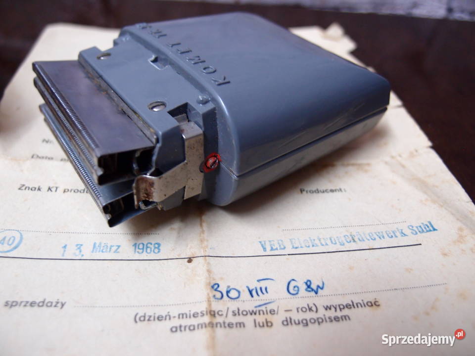 elektryczna maszynka do golenia Komet TR12 Prod Pozostałe Antyki, Sztuka, Kolekcje Łódź