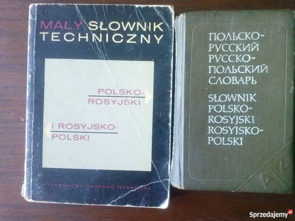 Mały słow. tech. rosyjsko- polski,polsko-rosyjski i kieszon.