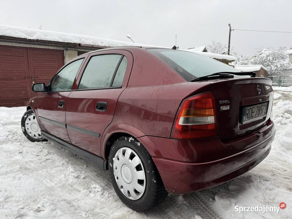Opel Astra 16 z Gazem Sekwencyjnym 2001r kupiony w Polsce Dębica