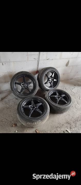 Felgi 18 5x112 z oponami lato Średnica 18" sprzedam