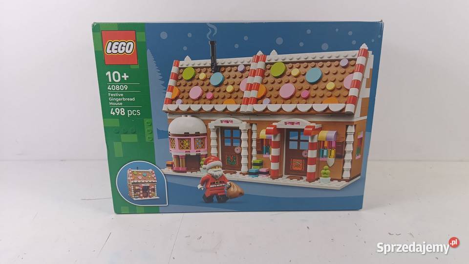 LEGO Iconic Świąteczna Chatka z piernika śląskie Katowice