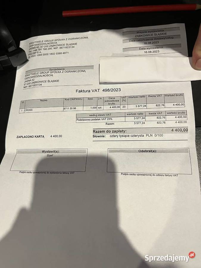 KXD PRO 125 Niedźwiedź